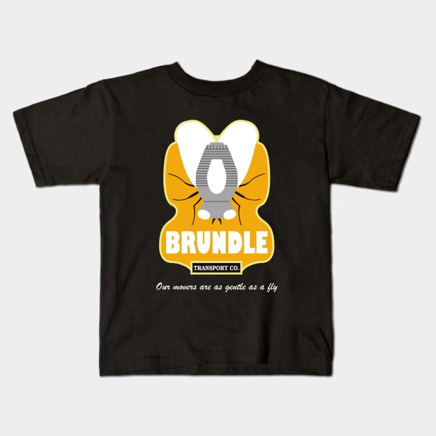 Brundle Transportation Kids T-Shirt by joefixit2